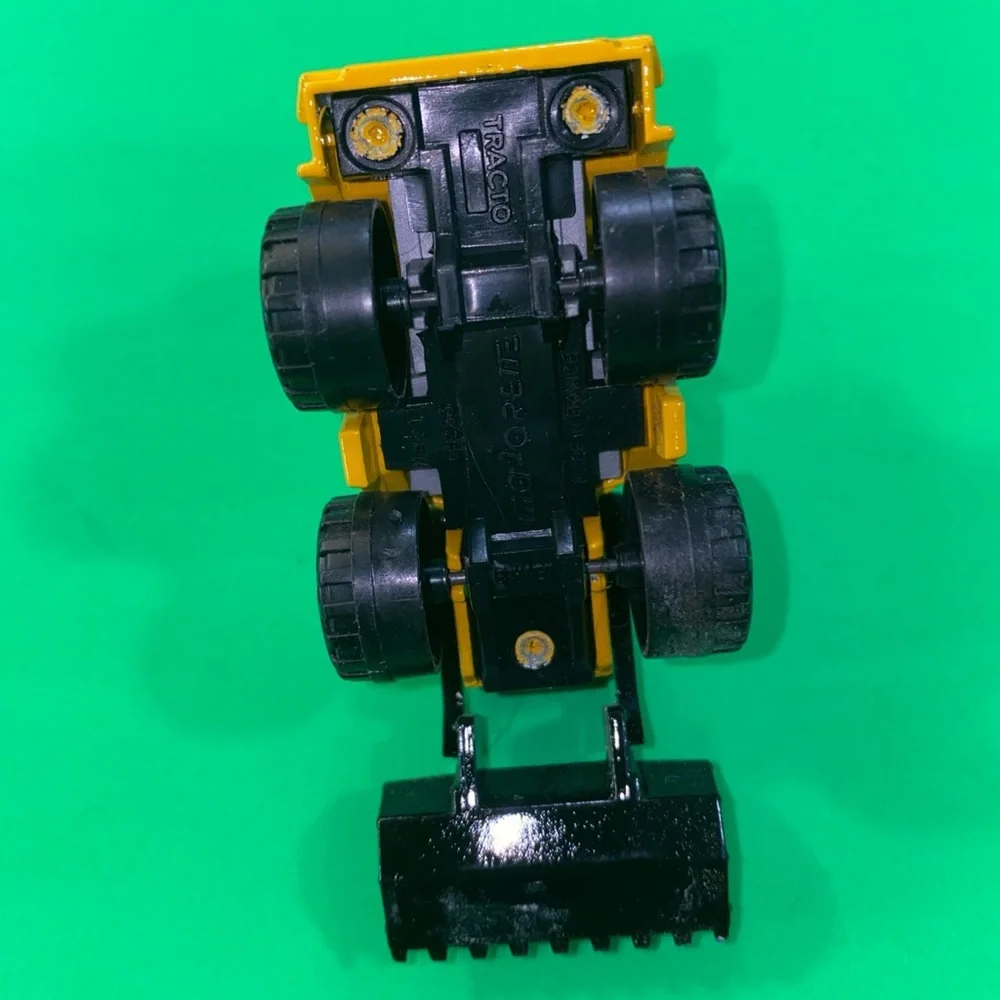 Majorette #211‎ Tractor & #226 steamroller 1/87 France Vtg Toy Car Die-cast Set